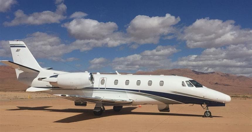 Cessna Citation Excel F-GUNN