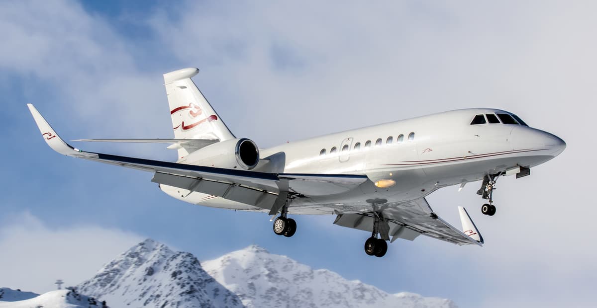 Falcon 2000LX HB-IGO