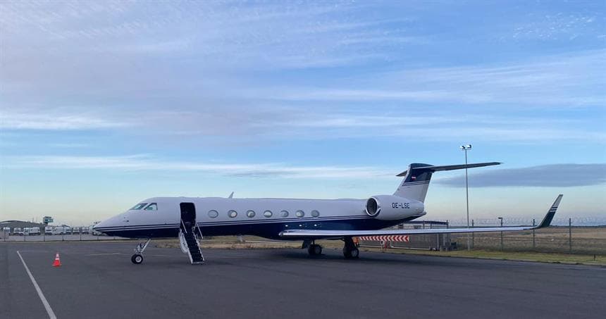 Gulfstream G550 OE-LSE