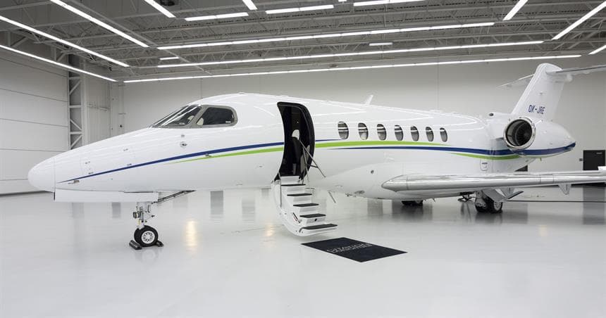 Cessna Citation Longitude OK-JRE