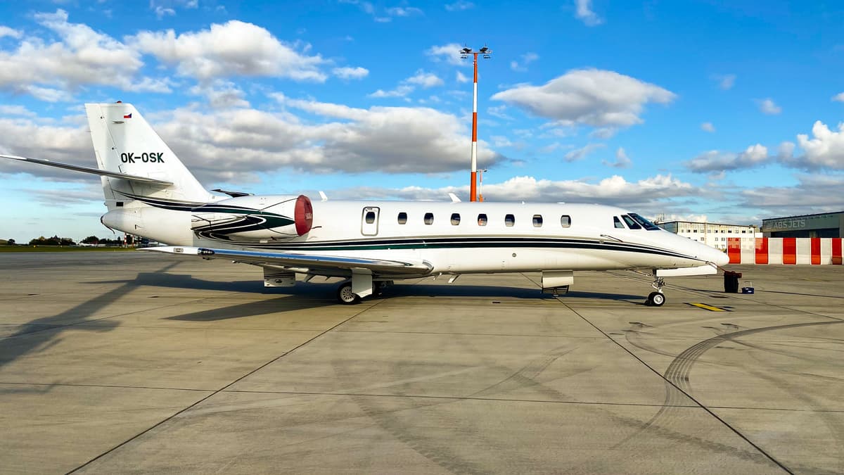 Cessna Citation Sovereign OK-OSK