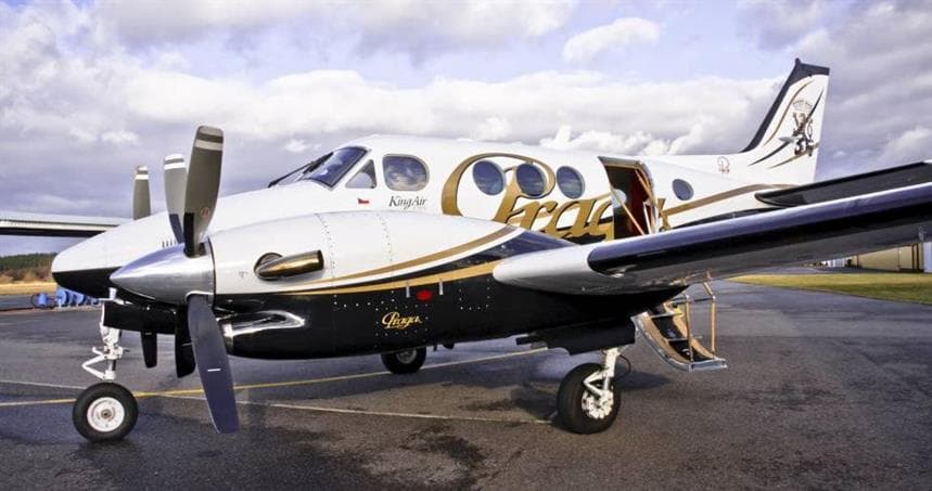 Beechcraft King Air C90A OK-PRG