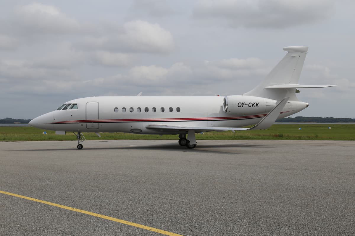 Falcon 2000LXS OY-CKK