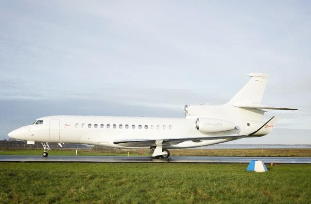 Falcon 8X OY-DBS