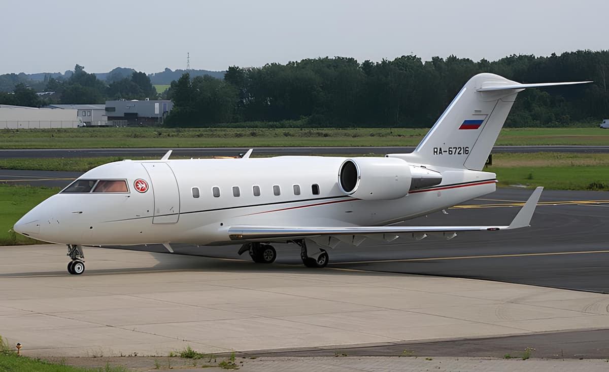 Challenger 604 RA-67216