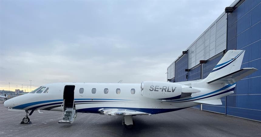 Cessna Citation Excel SE-RLV