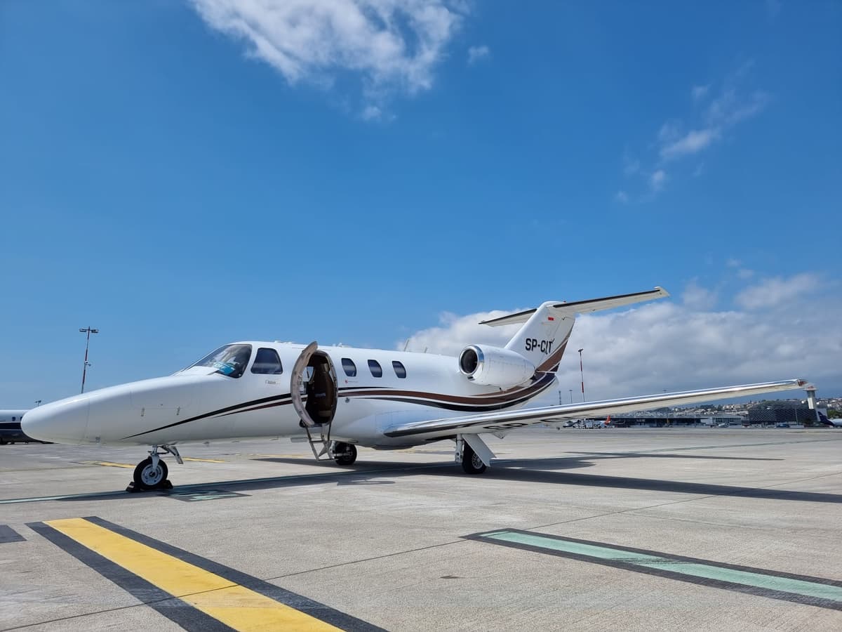 Cessna Citation CJ1 SP-CIT