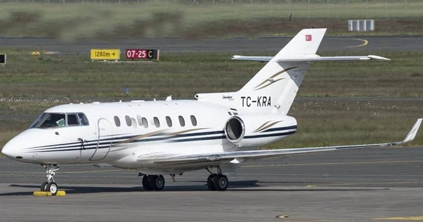 Hawker 850XP TC-KRA