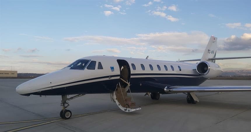 Cessna Citation Sovereign TC-MPA