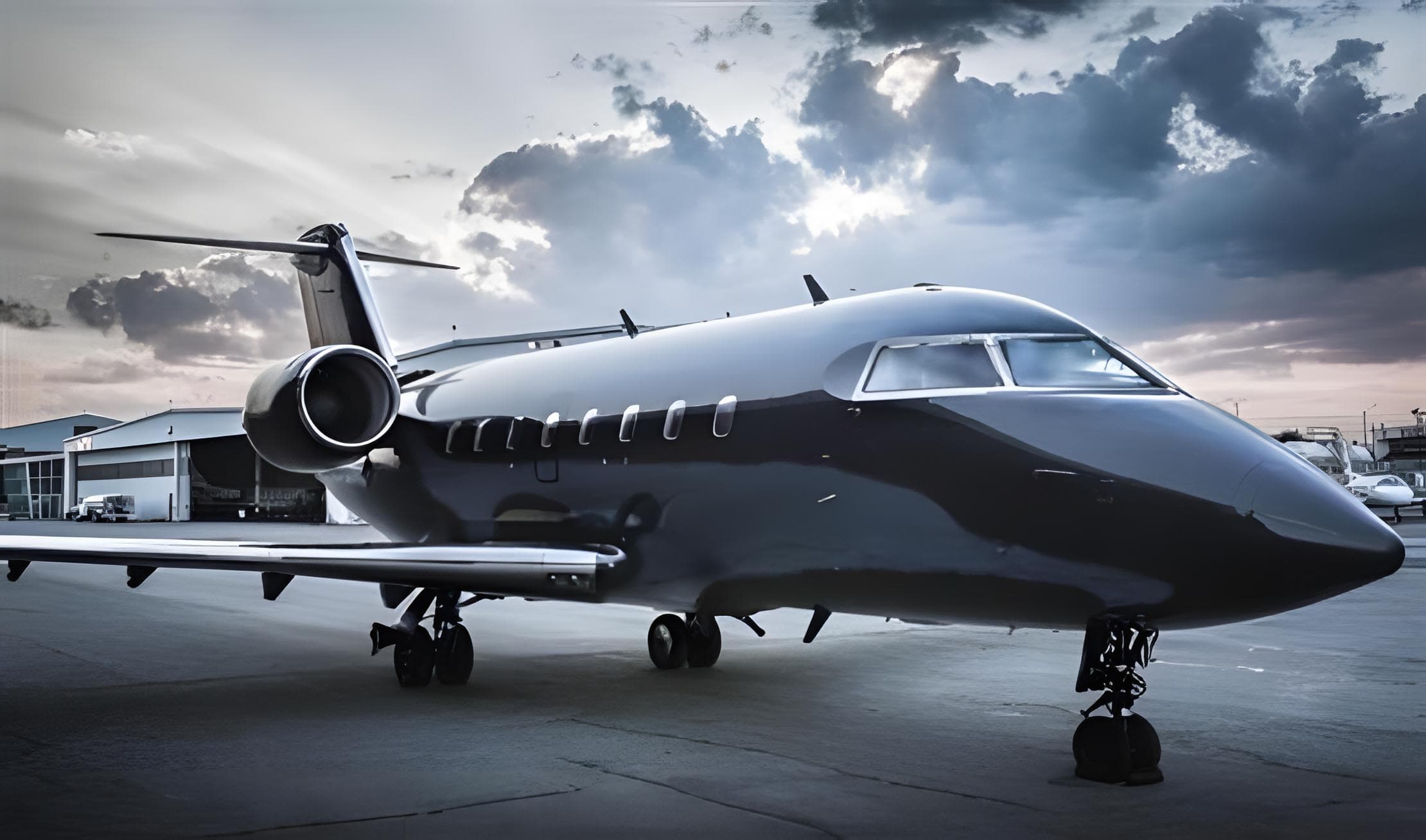 Challenger 604 VH-SCR