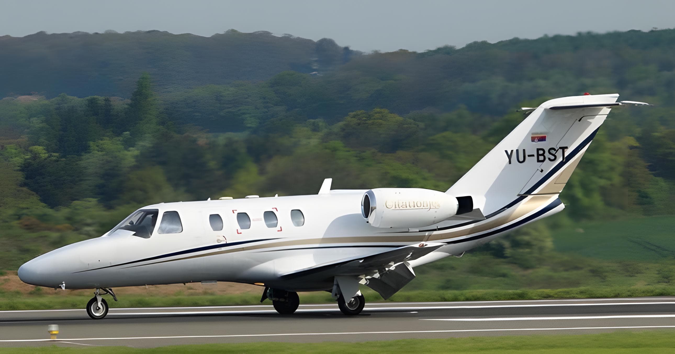 Cessna CitationJet YU-BST