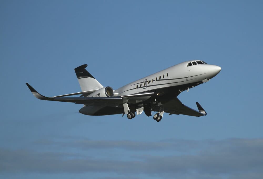 Falcon 2000LX ZK-OCB