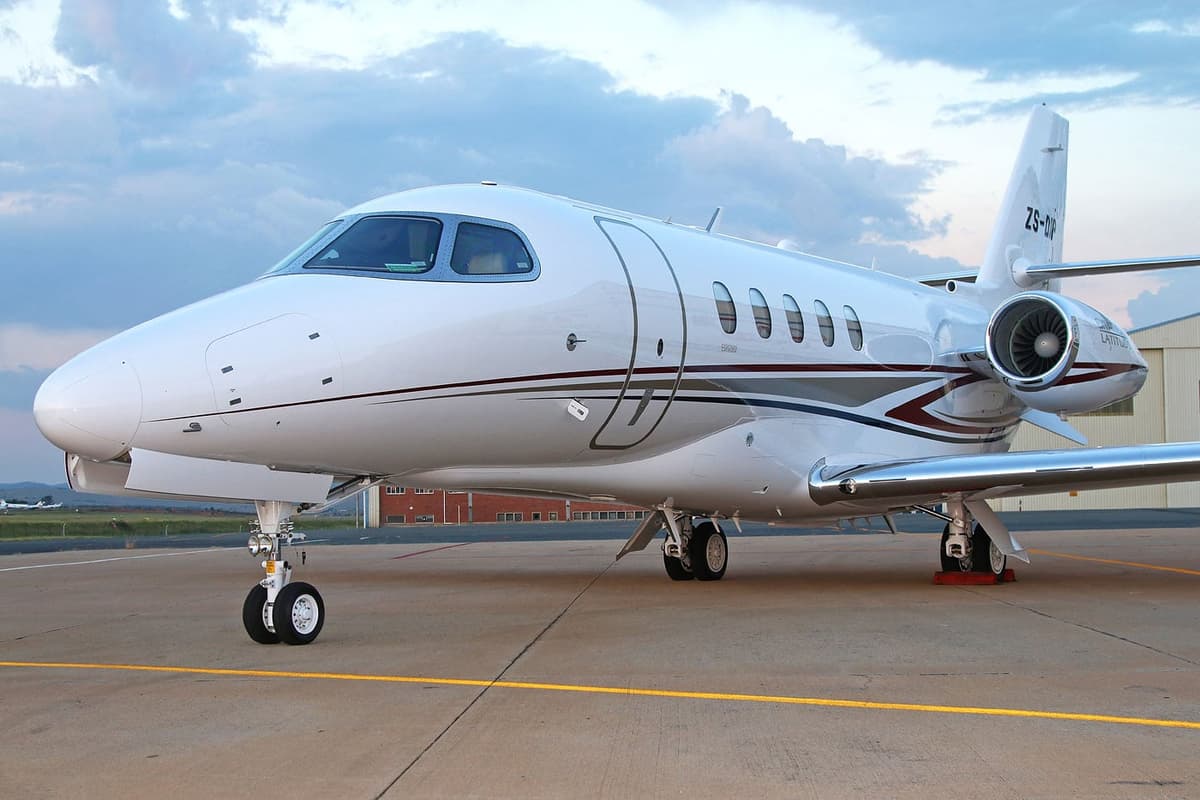 Cessna Citation Latitude ZS-DIP