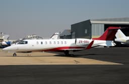 Learjet 45 ZS-SGU