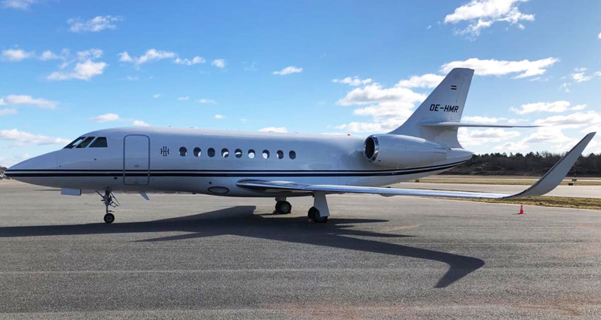 Falcon 2000LX OE-HMR