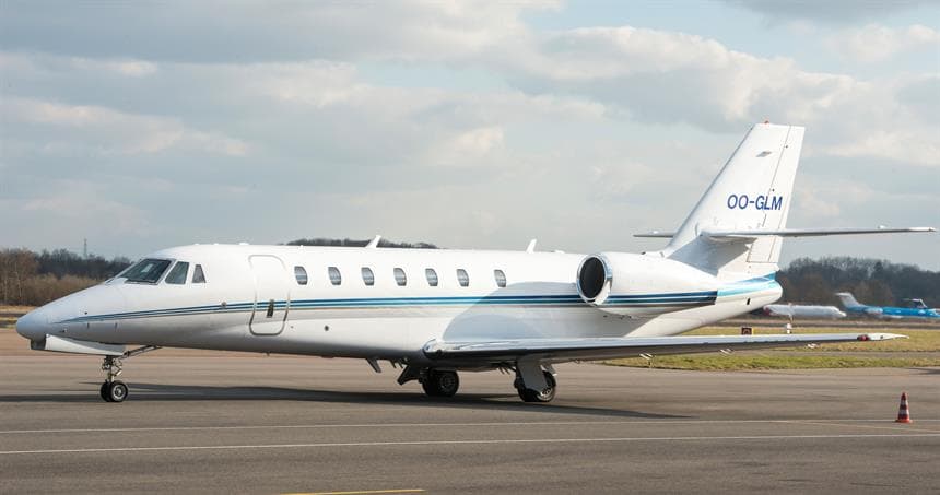Cessna Citation Sovereign OO-GLM