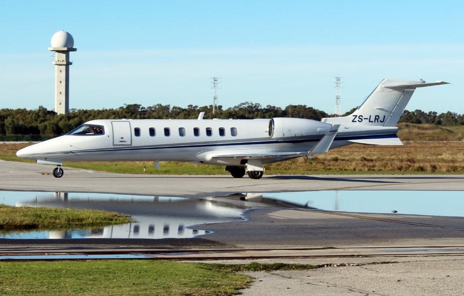 Learjet 45 ZS-LRJ